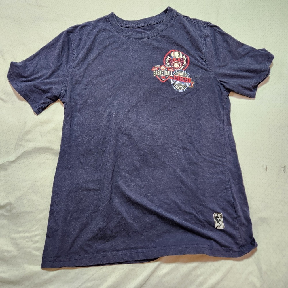 NBA National Basketball Association Shirt MEDIUM Navy Blue - Picture 1 of 9